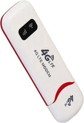 Melbon 4G Wireless LTE WiFi Router 4G SIM Card 150Mbps USB Modem WiFi Dongle Hotspot Data Card(White)