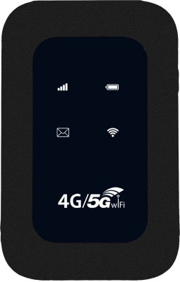 NERDSKULL 4G LTE Wireless Dongle with All SIM Network Support Data Card(Black)