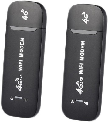 MARS Wifi 4G Dongle For All 4G Network Support , Plug & Play Insert Sim card Data Card(Black)
