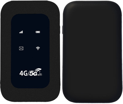 METASTAR Plug & Play 4G USB Dongle | WiFi Hotspot, 2100mAh Rechargeable Battery 150 Mbps Data Card ,Calls not Supported(Black)