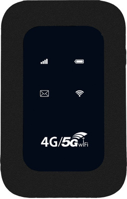 FXD All SIM Network Support 4G LTE Wireless Dongle Data Card(Black)