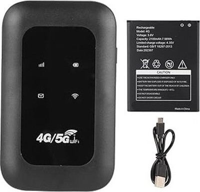 FXD Wireless 4G LTE Battery Dongle all SIM Support Data Card(Black)