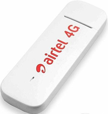 Airtel E3372h-607 All Sim card Supported 4G LTE Unlocked USB Dongle(Sold By IT KING) Data Card(White)