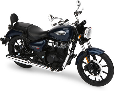 ROYAL ENFIELD Meteor 350 Scale Model 1:12 Bike Miniature - Stellar Blue Car Hanging Ornament(Pack of 1)