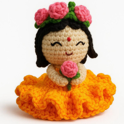 Rocky MULTY COLOUR wollan hand craft toy