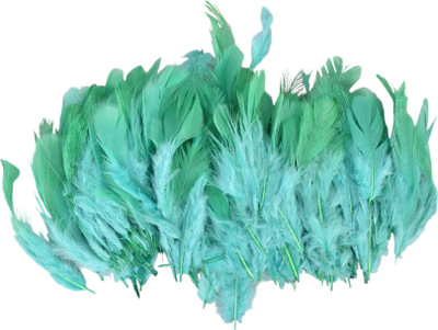 UVID ART AND CRAFT SUPPLIES Pack of 80 Decorative Feathers(6 Ostrich Feather)