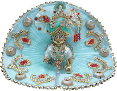 Kanhaji KJPG CREATIONS Size (2) No. Laddu Gopal/Thakur ji/Bal Krishna/Kanha Ji Dress(Polyester)