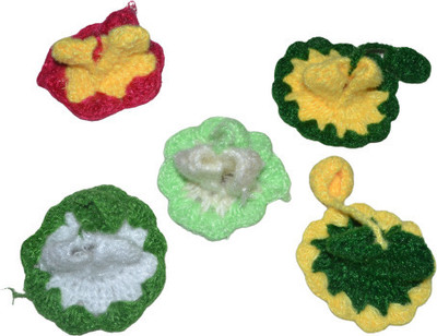 ML Enterprises laddu gopal dress for winter pack of 5 size 0to1 number Dress (Wool) Dress(Wool)