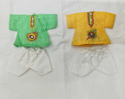 shiv mart Laddu Gopal Dress(Cotton)
