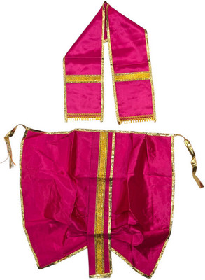 AMBIKASTORES Ganesh Ji Dress Dress(Polyester)
