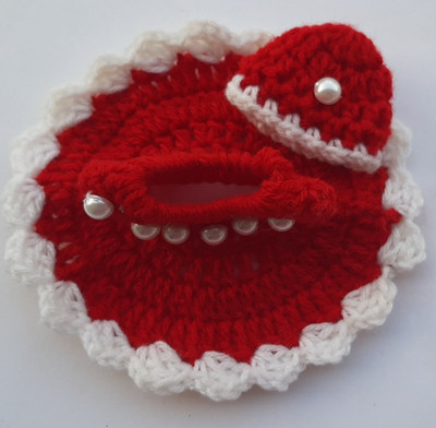 My Little Princess Laddu Gopal, Kanhaji, Shree Ganesh ji Dress(Wool)