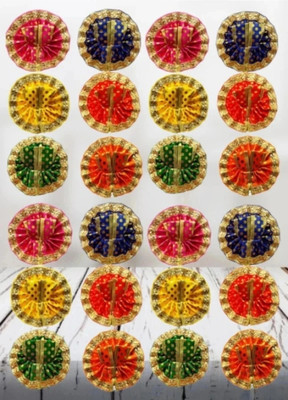 braj bazar Artiakhil Textiles 0 to 1 no. small size Laddu Gopal ji dresses pack of 24pc Dress(Silk, Cotton, Nylon)