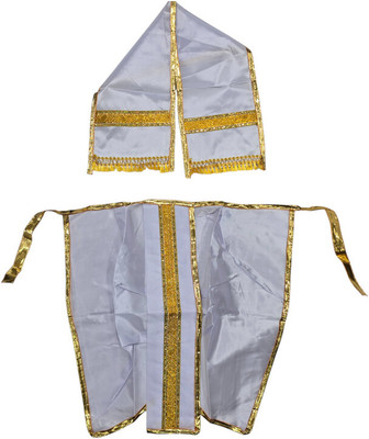 AMBIKASTORES Ganesh Ji Dress Dress(Polyester)