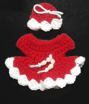 My Little Princess Laddu Gopal, Kanhaji, Shree Ganesh ji Dress(Wool)