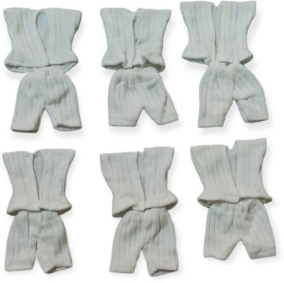 nini Kanha Ji Laddu Gopal Ji 5 NO Inner Set (Pack of 6) Dress(Wool)