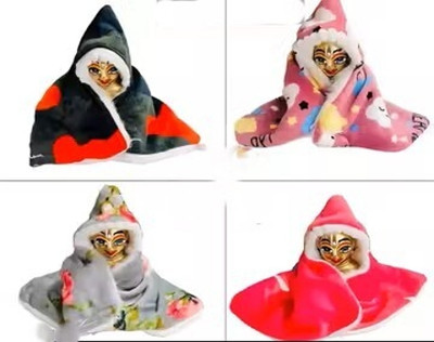 sriji SIZE 04 LADDU GOPAL JI WINTER DRESSES LADDU GOPAL PONTAN PONCHU NO 4PC THAKUR JI Dress(Wool)