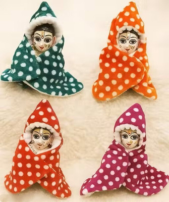 sriji NO5 Lord Krishna / Laddu Gopal Ji / Bal Gopal Ji / Thakur Ji Dress(Wool)