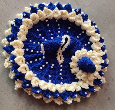 KNCC laddu gopal woolen dress kanha ji dress thakurji poshak size 0 no. Df ji Dress(Wool)