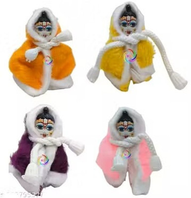 BAL GOPAL (size:01) Laddu Gopal Ji Woollen Fabric Ponchu Sweater Dress(Velvet)