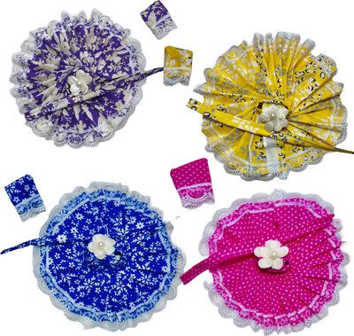 laddu Gopal Kanha ji laddu gopal cotton frock dress size no 5 gopal Dress(Cotton)