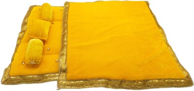 Ecommall Laddu Gopal Bed with Blanket Size 4, 5, 6, 7, 8 no. Rajai Bister Winter Bed Set Dress(Velvet)