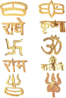 ANVIKA Deity ornaments Deity Ornament(Tilak Stamp ( Pack of 10) Different Religious Ornaments)