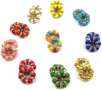 SHRIJIKESHAV Laddu Gopal Ornaments Bangles Size 3,4 no. Pack of 10 pairs Deity Ornament(Bangles)