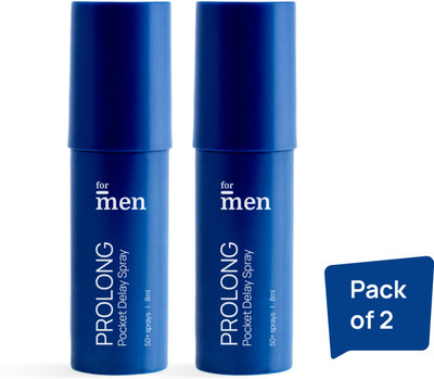 Formen Prolong Pocket Delay Spray For Men (Pack of 2)(16 ml)
