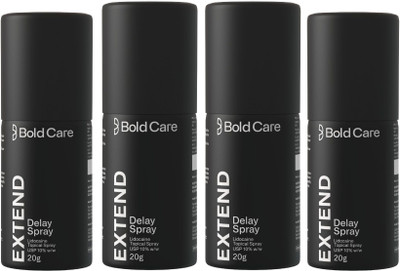 Bold Care Extend Delay Spray for Men -Pack of 4(80 g)