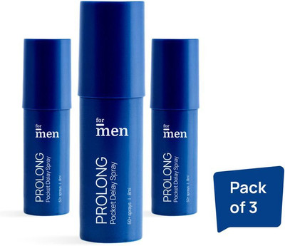 Formen Prolong Pocket Delay Spray For Men (Pack of 3)(24 ml)