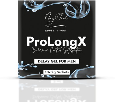 My Soul ProLong X Delay Gel for Men (Pack of 10 Sachets)(30 g)