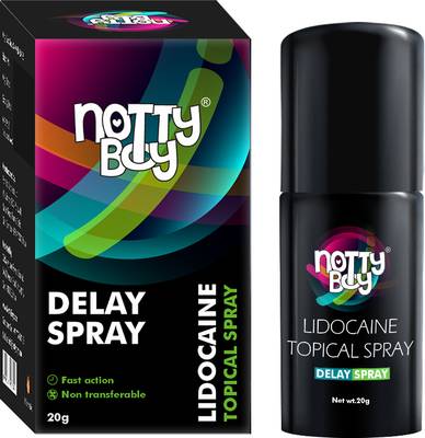 NottyBoy Lidocaine delay Spray For Men- Pack of 1
