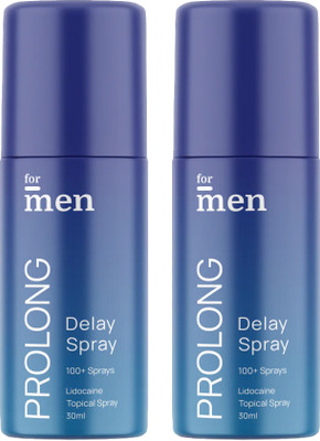 Formen Prolong Delay Spray For Men (Pack of 2)(60 ml)