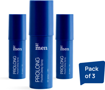 Formen Prolong Pocket Delay Spray For Men (Pack of 3)(24 ml)