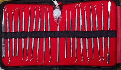 GOLDFINCH Premium Quality Dental Conservative Instrument Kit of 20 Pcs Dental Elevator