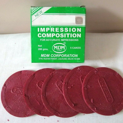 PRAKDENT Y-DENTS Impression Compound 1Box Dental Elevator