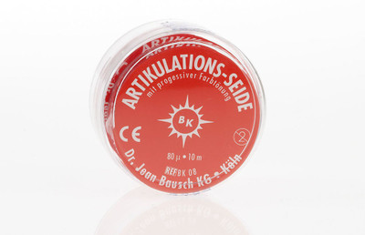 Dentosmile Dental Articulating Silk 80µ - Microns with 16 mm - 10 Meter Roll in Red Dental Elevator