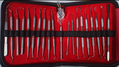 GOLDFINCH Dental Conservative Instrument Kit of 20 Pcs Dental Elevator