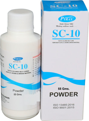 pyrax SC-10 Crown & Bridge Powder 55g Shade A2 Dental Elevator
