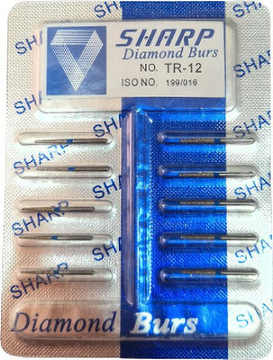 Prevest Sharp Burs TR-12 -10pc Dental Elevator
