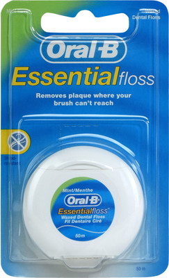 Oral-B Essential Floss, Waxed Dental Floss(5000 cm)