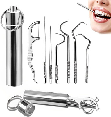 Dhupgarh 7 in 1 Teeth Cleaning Tool Kit