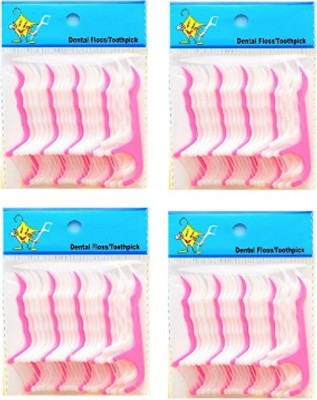 TASHKURST Oral Care Dental Floss Toothpick Floss tooth pick 4 unit(11.5 cm, Pack of 96)