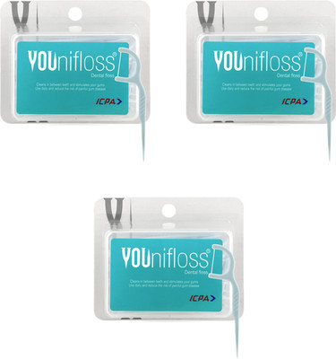 ICPA Younifloss(14 cm, Pack of 3)