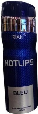 PasCom Rian Hotlips Bleu Deodorant Body Spray | Long lasting fragrance deo Spray Deodorant Spray  -  For Men & Women(200 ml)