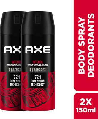 AXE Intense Body Spray  -  For Men(150 ml, Pack of 2)