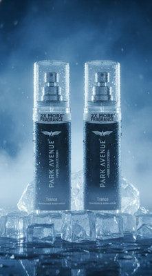 PARK AVENUE trance body deodrant for men-135mlx2 Body Spray  -  For Men(270 ml, Pack of 2)