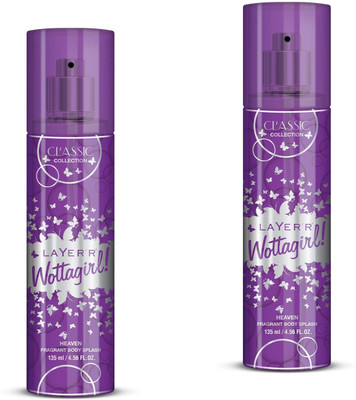 LAYER'R Heaven Body Spray 135ML Set of 2 Kp Deodorant Spray  -  For Men & Women(270 ml, Pack of 2)