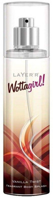 LAYER'R Vanilla Twist Fragrant Body Splash 135ml,1pc v-1 Body Mist  -  For Women(135 ml)