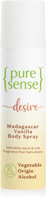 PureSense Desire Madagascar Vanilla Body Spray Long Lasting No Gas Deodorant Spray  -  For Men & Women(150 ml)